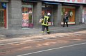 Stadtbus fing Feuer Koeln Muelheim Frankfurterstr Wiener Platz P384